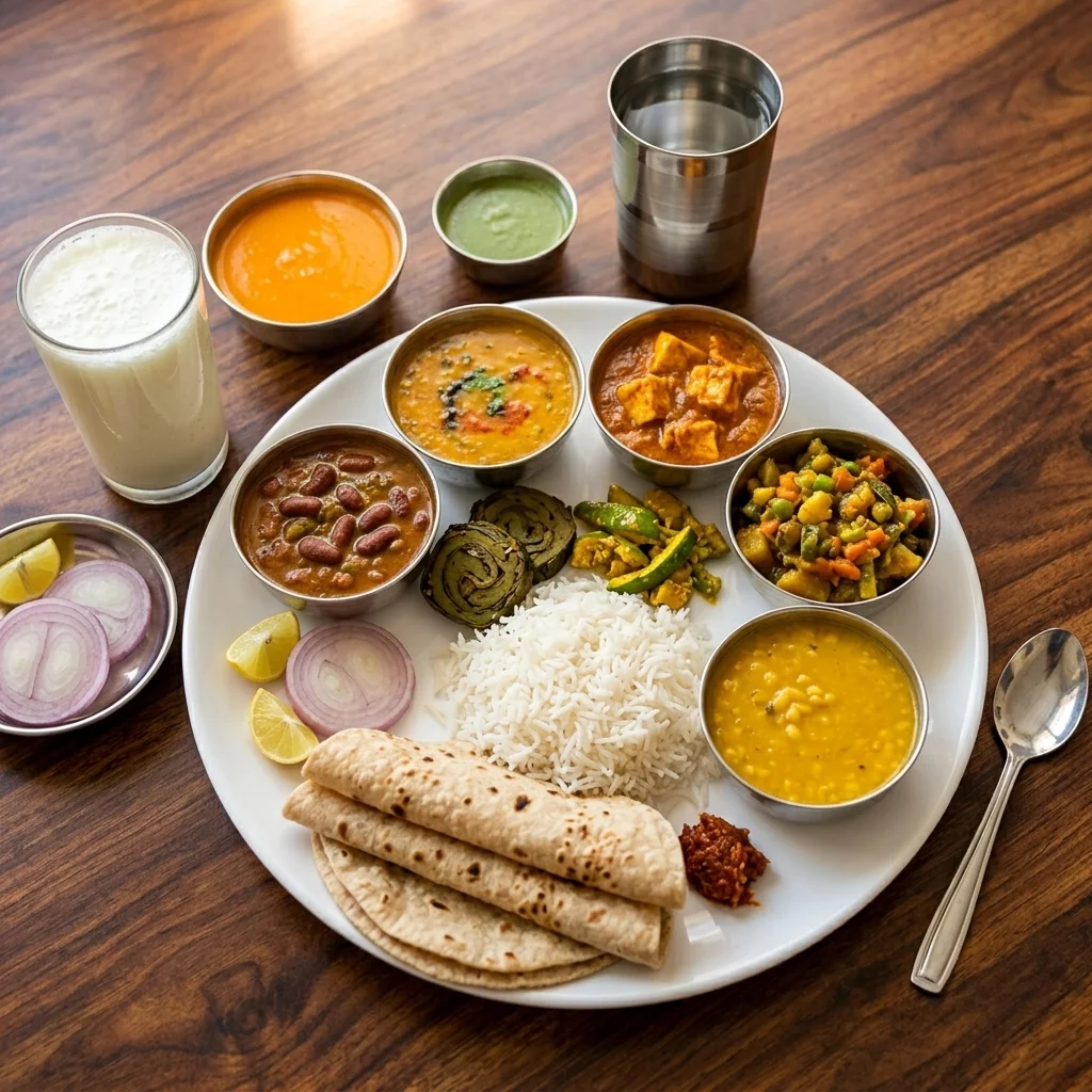 Authentic pure vegetarian Gujarati and Indian feast at Vinni's by Vinayak Winnipeg